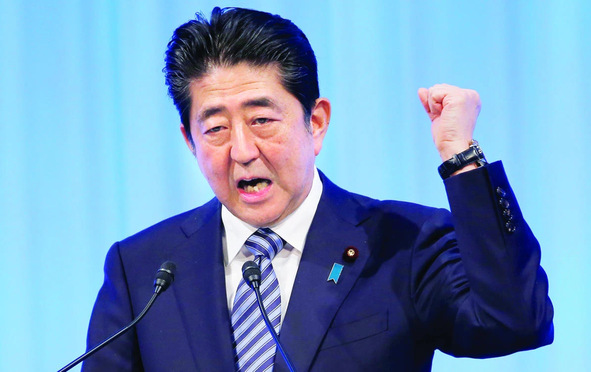 Japanese Prime Minister Shinzo Abe