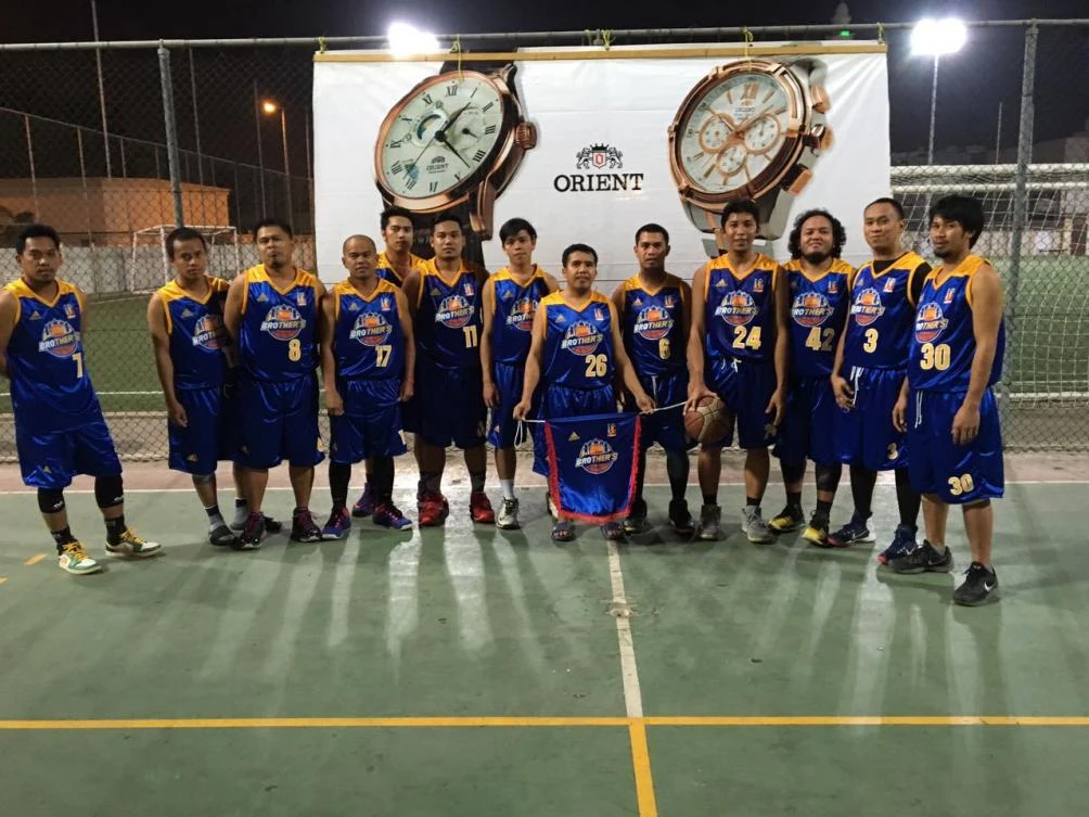 Tau Gamma Phi basketball team. (AN photo)
