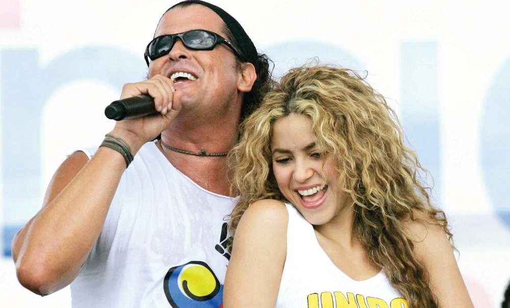 Shakira and Carlos Vives