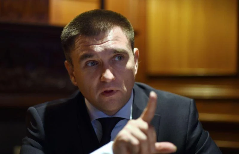 Ukraine’s Foreign Minister Pavlo Klimkin. (AFP)
