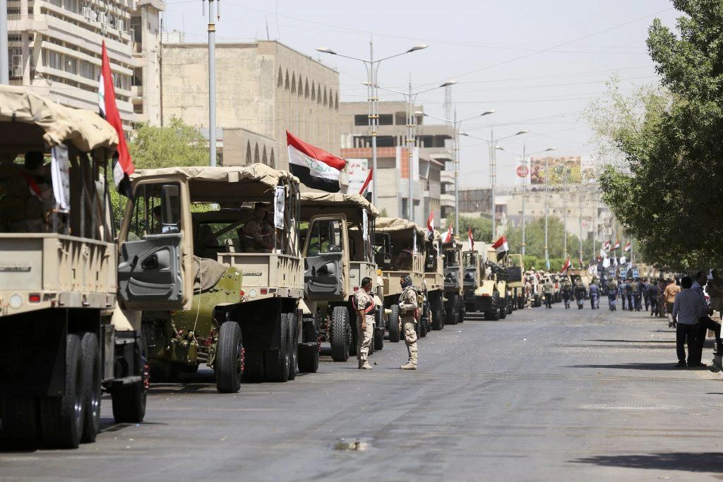 Iraqi forces. (AP)