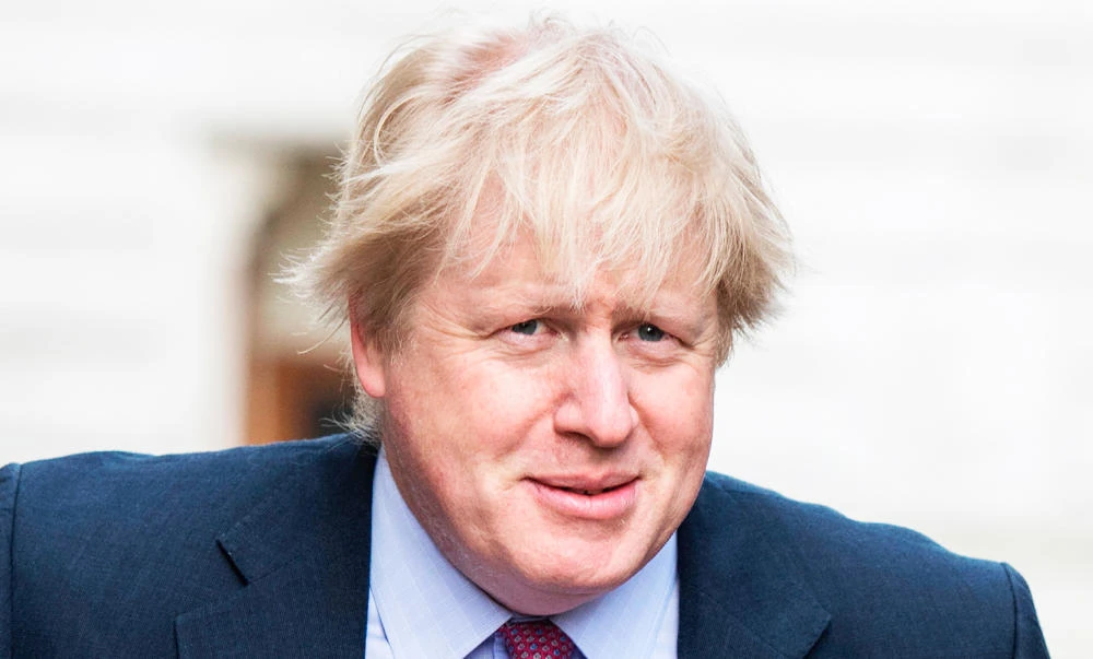 British Foreign Secretary Boris Johnson arrives at Downing Street in London on Tuesday. (AFP)