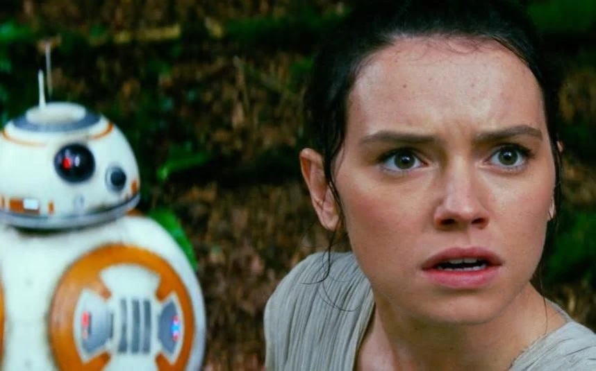 Fans have been waiting to find out what Luke Skywalker’s first words after meeting Rey – the star character of the previous movie — will be. (AP)