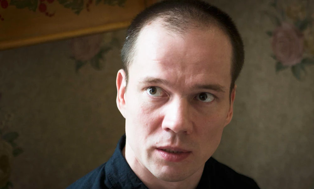 In this photo taken on March 4, 2017, Russian opposition activist Ildar Dadin speaks to the Associated Press in his apartment in Moscow, Russia. (AP)