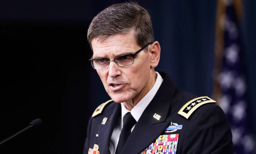 In this Aug. 30, 2016 file photo, U.S. Central Command Commander, U.S. Army Gen. Joseph Votel speaks to reporters at the Pentagon. (AP)