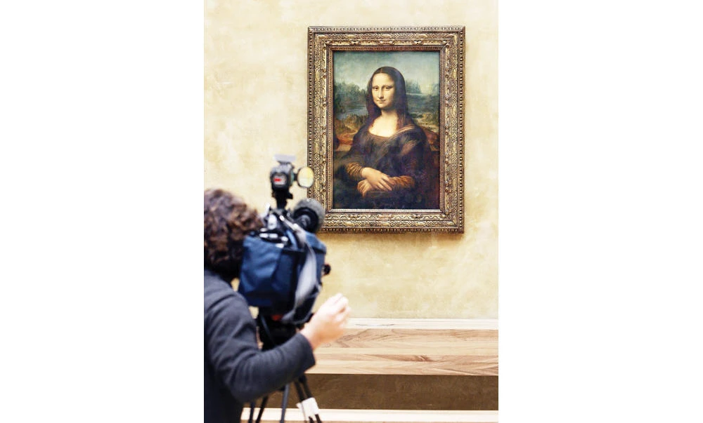 Leonardo da Vinci’s masterpiece “Mona Lisa“