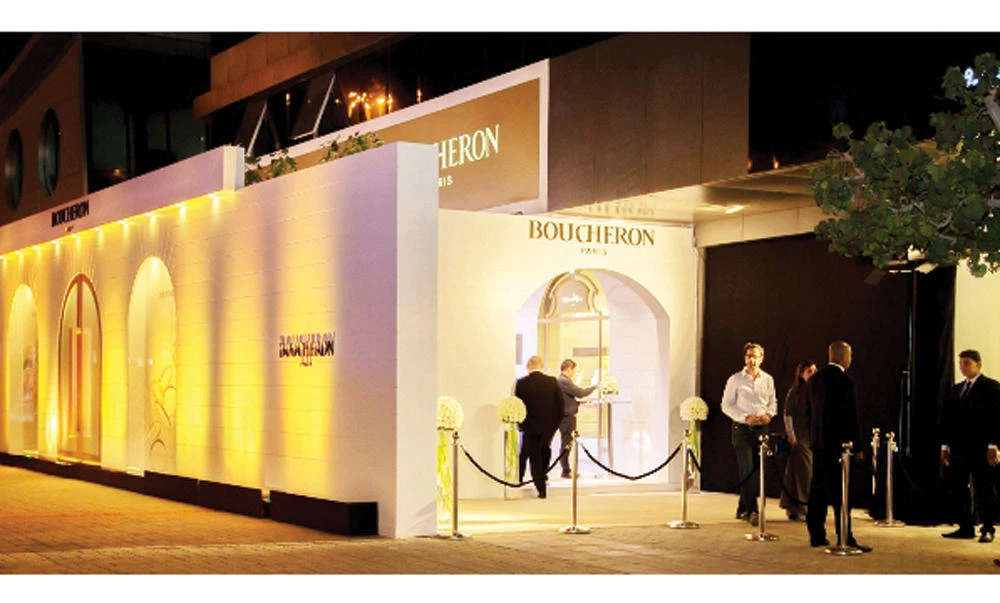 The French jewelry boutique, designed in Parisian style, is on Prince Mohammed bin Abdulaziz Road, facing Centria Mall.