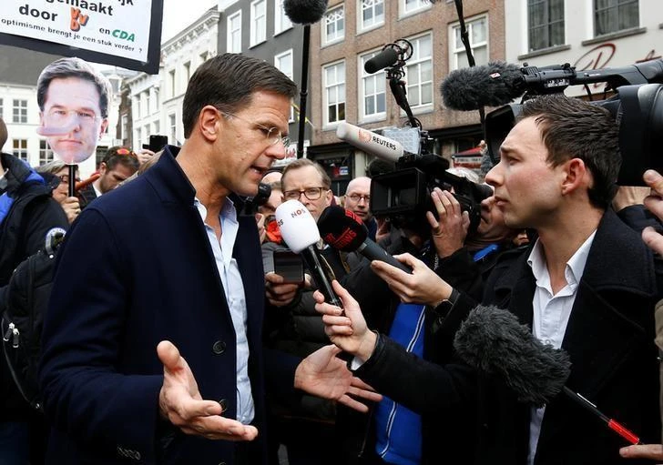 Dutch Prime Minister Mark Rutte. (REUTERS)