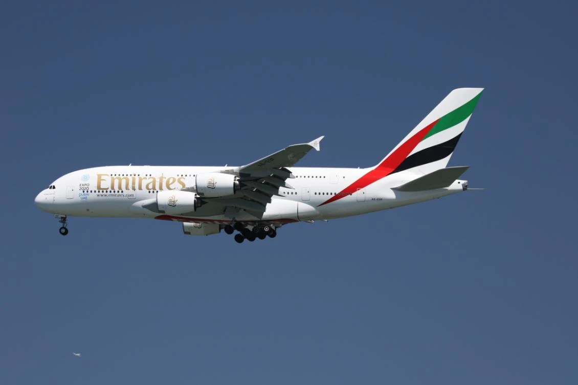 An Emirates Airline A380 was diverted to London Sunday. (Reuters)