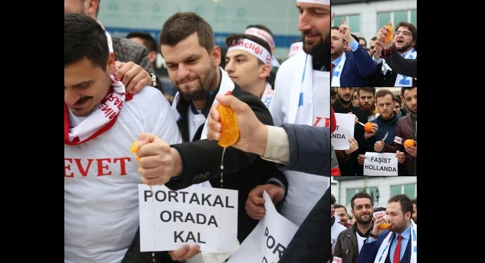 The protesters gathered in the city of Izmit. (Photo courtesy: Twitter)