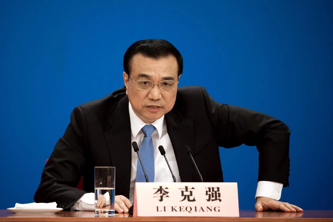 China's Premier Li Keying. (AFP)