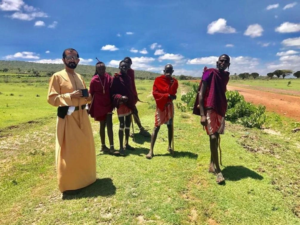 Sheikh Mohammad can be seen engaging with locals and spending time with the wildlife of the area. (Photo courtesy: instagram.com/hhshkmohd)