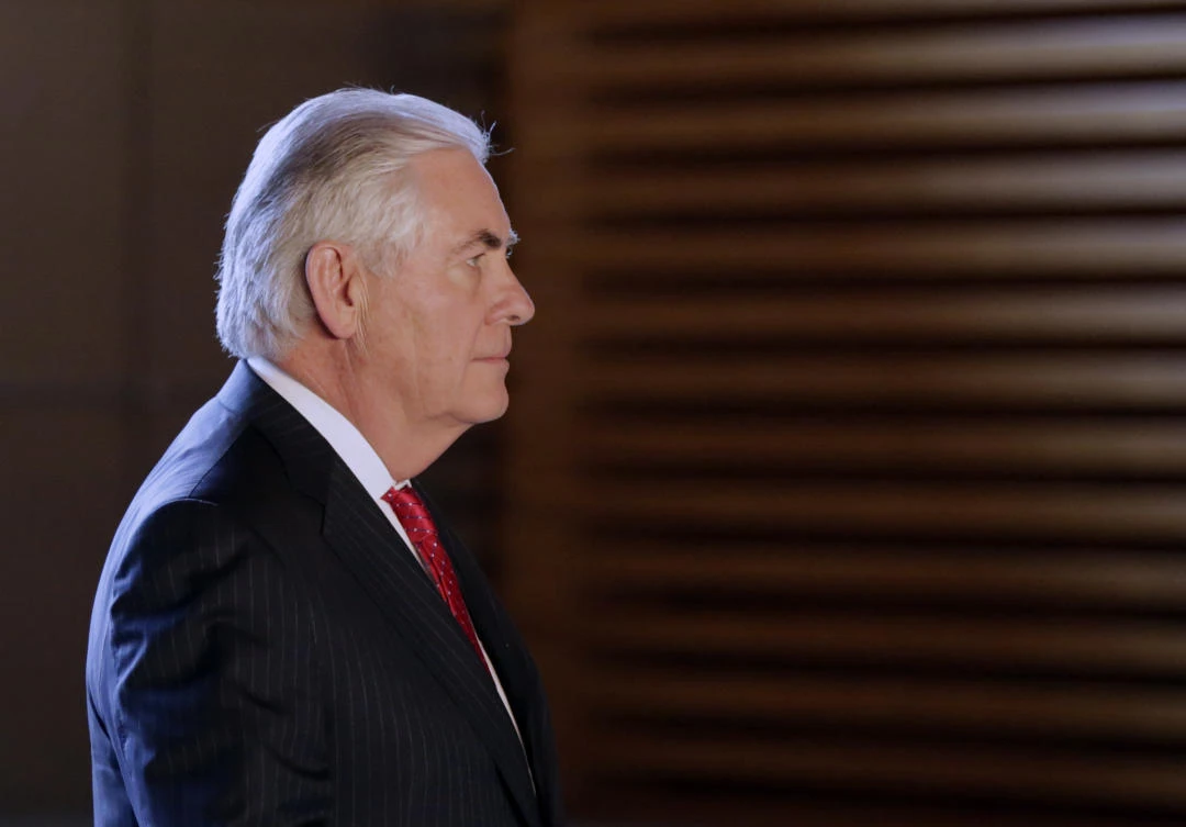 US Secretary of State Rex Tillerson.(AP Photo/Eugene Hoshiko, Pool)