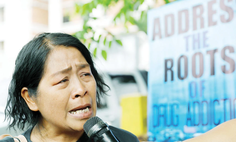 Opposition activists have cited the more than 8,000 deaths of drug suspects in underscoring the urgency of
their action against President Rodrigo Duterte. (Reuters)