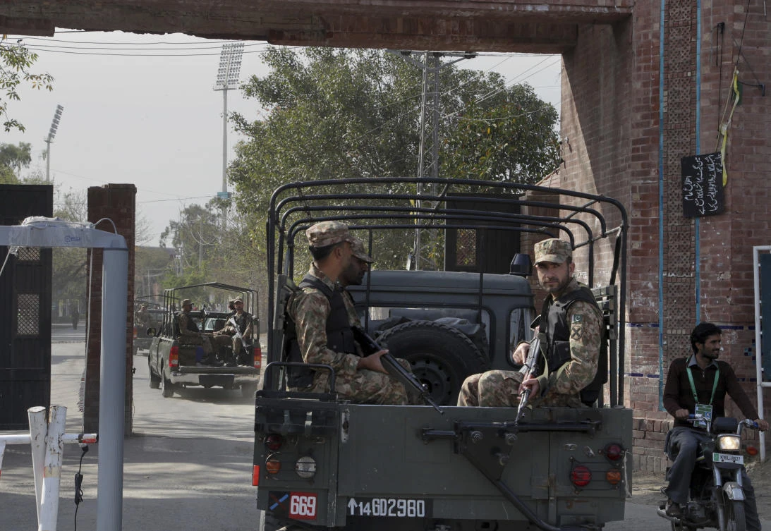 Pakistan’s army. (AP)