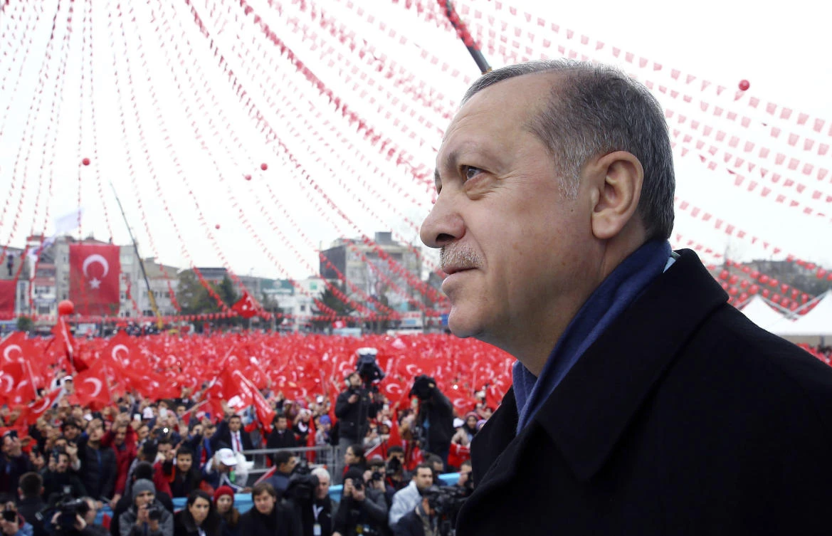 Turkey's President Recep Tayyip Erdogan. (AP)
