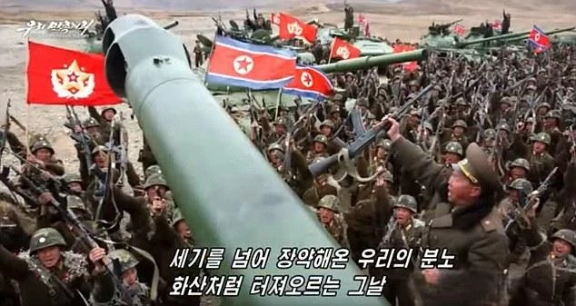 North Korea has released an action-packed propaganda video. (Photo courtesy: YouTube)