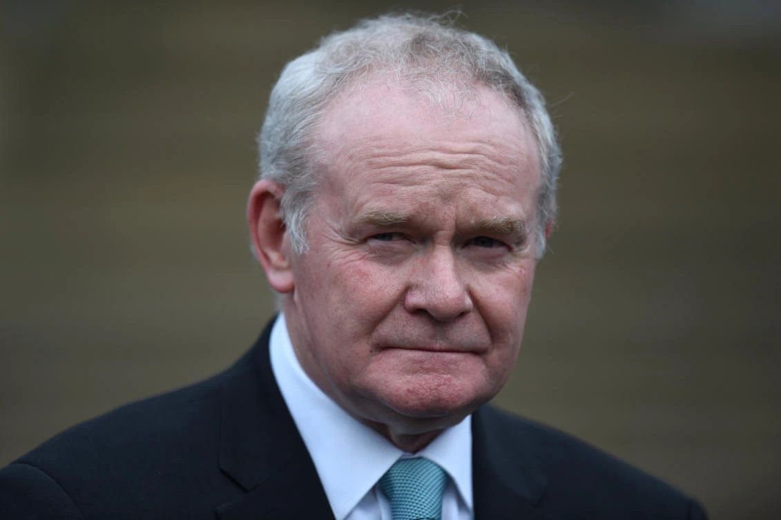 File photo: Northern Ireland's Deputy First Minister Martin McGuinness. (Reuters)