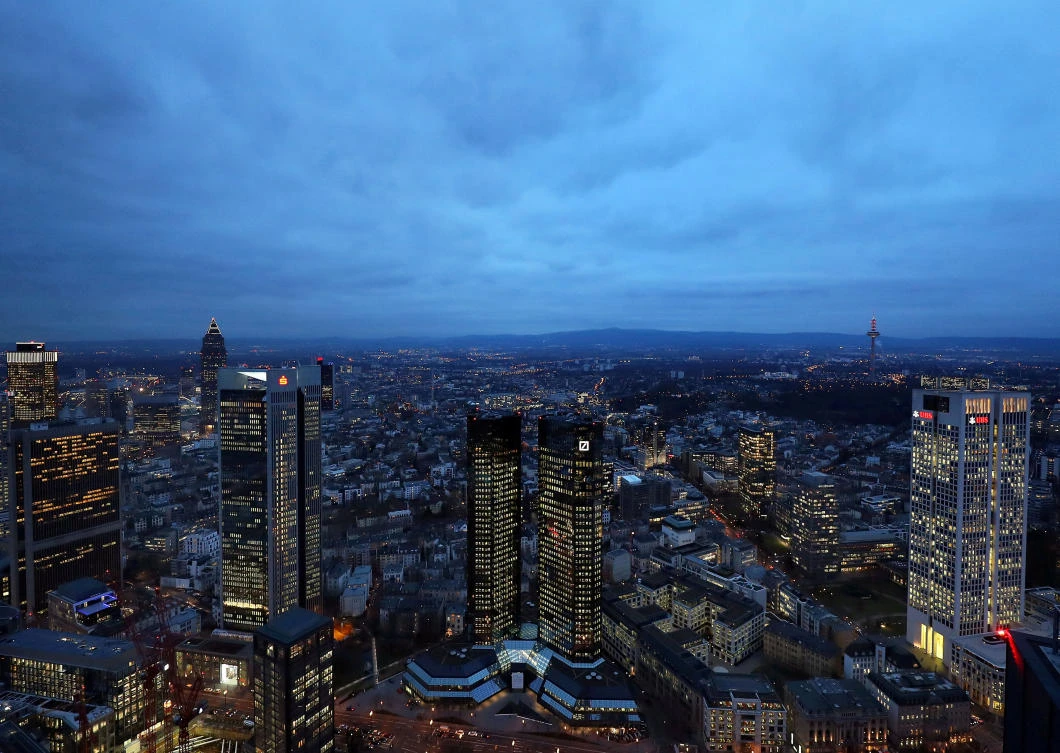Frankfurt along with Paris are looking to reshape Europe's financial landscape after Brexit. (Reuters)