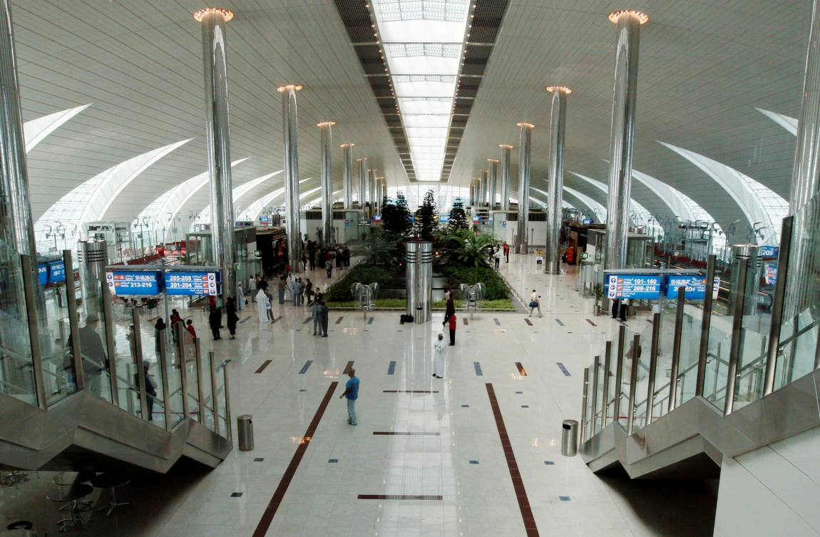 A general view of the departure gates and duty free area at the Emirates' terminal (Terminal 3) in Dubai International Airport. (Reuters)