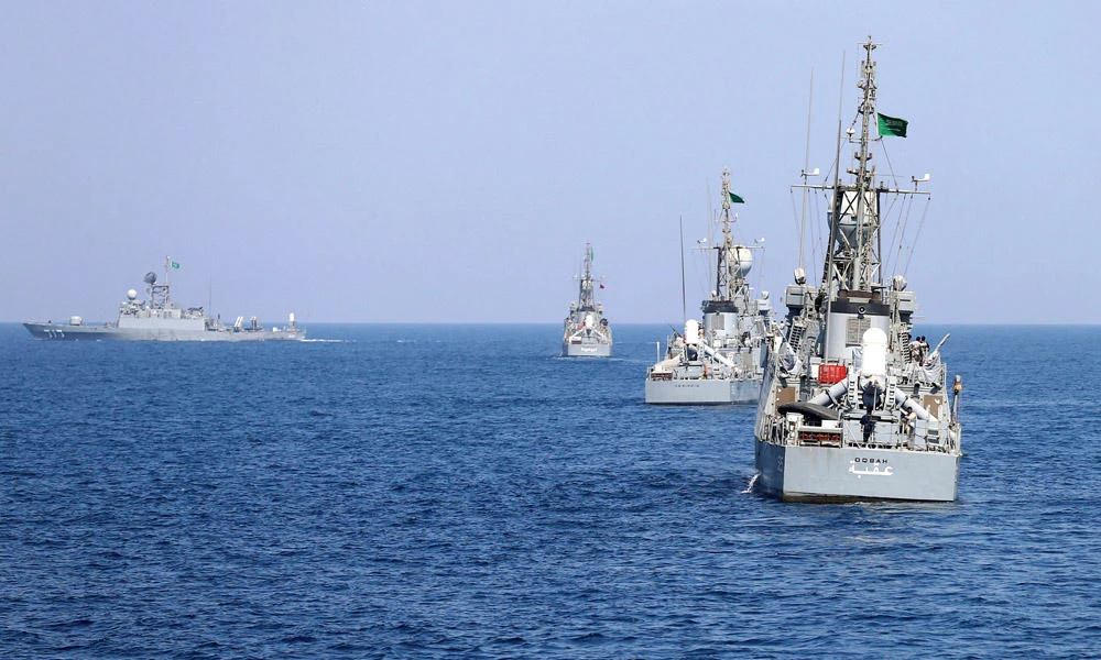 Saudi warships are seen during a naval exercise in this October 9, 2016 file photo. (REUTERS file photo)