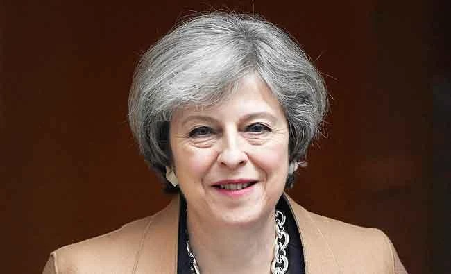 Britain's Prime Minister Theresa May leaves Downing Street in London, Britain, in this March 15, 2017 photo. (Reuters)