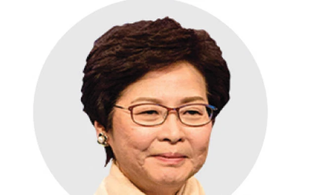 Carrie Lam. (AFP)