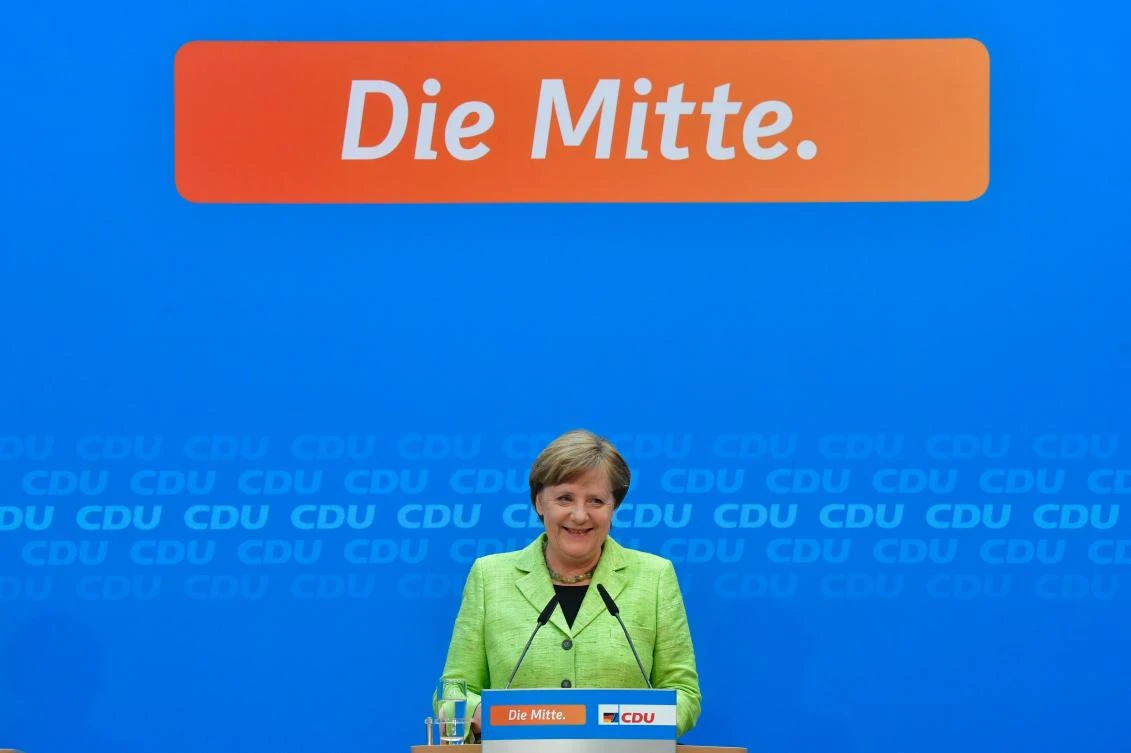 German Chancellor Angela Merkel. (AFP)