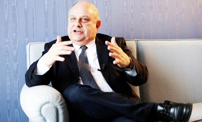 Italian Foreign Vice-Minister Mario Giro talks with Reuters during an interview in Rome, Italy, on Monday. (Reuters)
