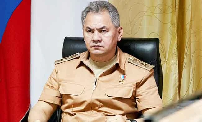Russian Defense Minister Sergei Shoigu visits the Hemeimeem air base in Syria, in this June 18, 2016 file photo. (AP)