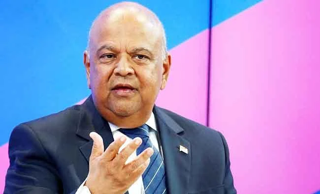 Pravin Gordhan, minister of finance of South Africa, attends the World Economic Forum meeting in Davos, Switzerland, in this January 19, 2017 photo. (Reuters)
