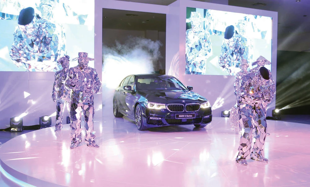 The BMW 5 Series currently available at Mohamed Yousef Naghi Motors’ showrooms.