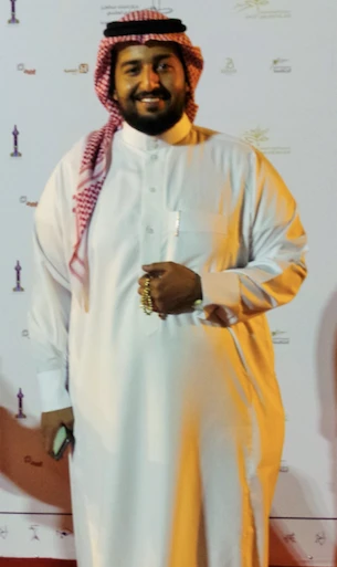 Ibrahim Al-Hajjaj has acted in four movies, including “2097” and “Wasati.”
