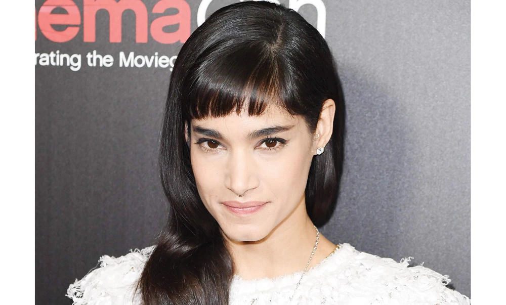 Sofia Boutella at the CinemaCon in Las Vegas, Nevada. (AFP)