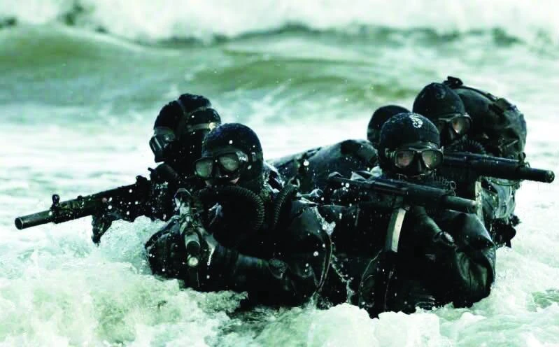 Special Navy Security Units with a high degree of skills and proficiency participate for advanced training to protect their religion and homeland.