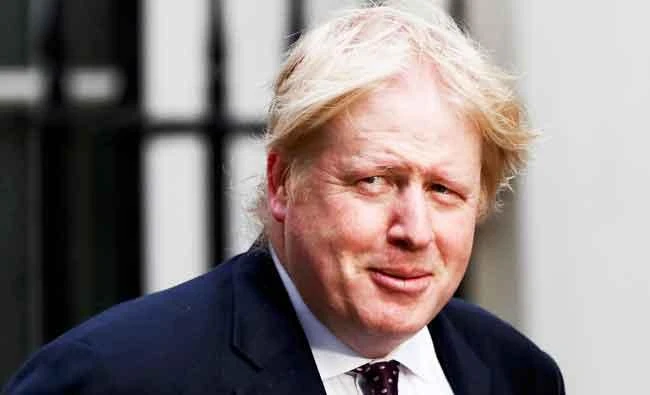 Britain's Foreign Secretary Boris Johnson arrives in Downing Street, London, in this March 29, 2017 photo. (REUTERS)