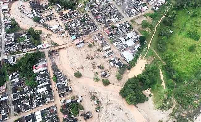 Colombia: 193 dead after rivers overflow, toppling homes