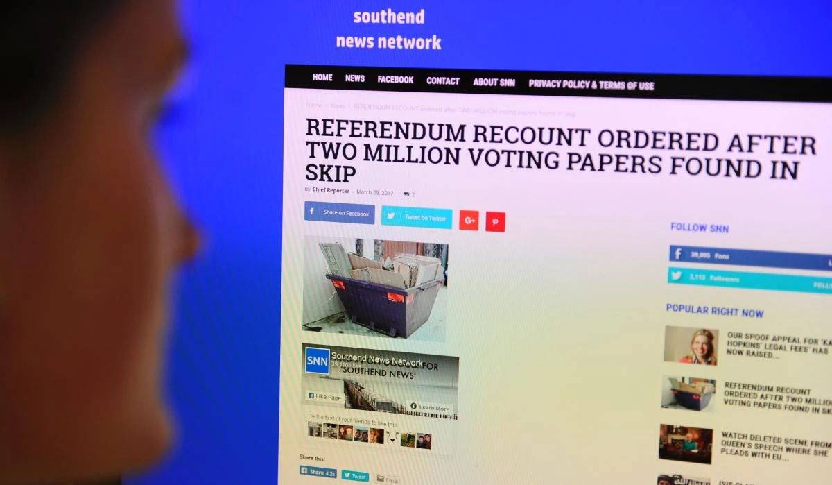 Britain attempts to burst the fake news bubble