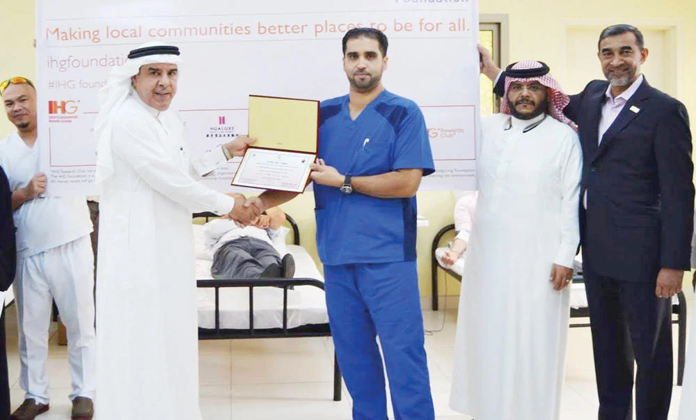 InterContinental’s blood donation reflects its responsible business initiatives.