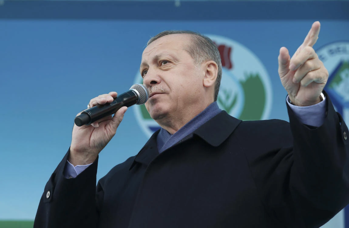 Turkey's President Recep Tayyip Erdogan.(Yasin Bulbul/Presidential Press Service, Pool Photo via AP)