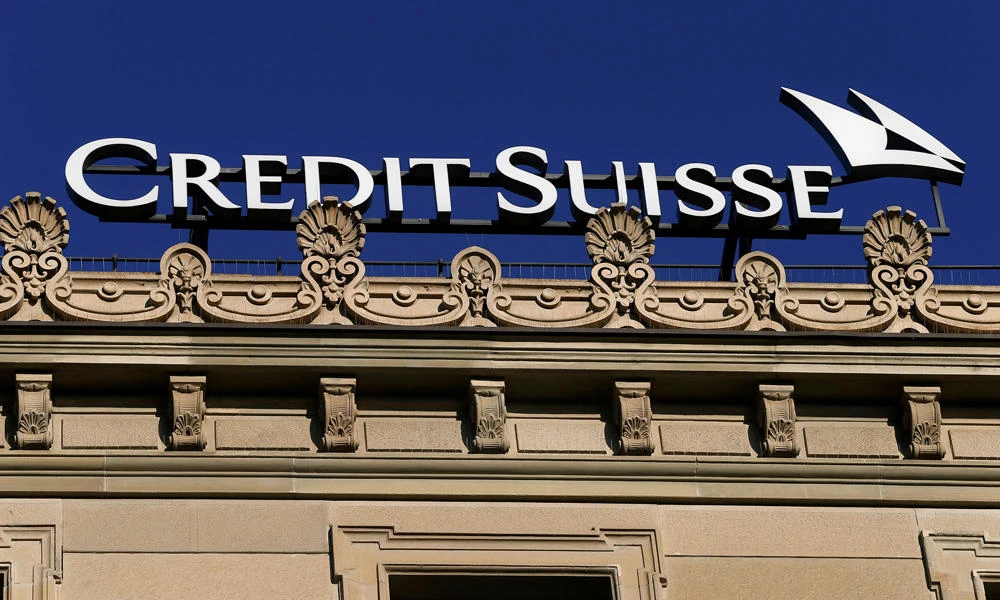 The logo of Swiss bank Credit Suisse is seen in Zurich, Switzerland, on November 3, 2016. (REUTERS/Arnd Wiegmann/File Photo)