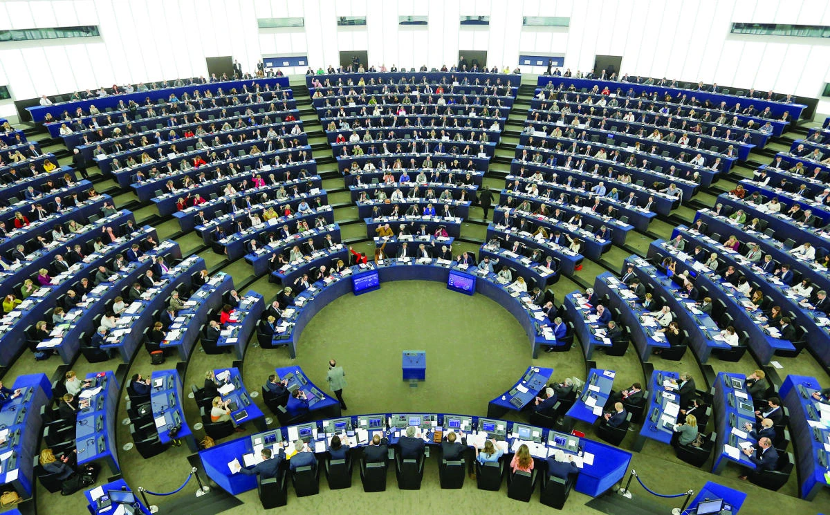 Members of the European Parliament take part in a voting session on a resolution about Brexit priorities and the upcomming talks on the UK's withdrawal from the EU at the European Parliament in Strasbourg on Wednesday. (Reuters)