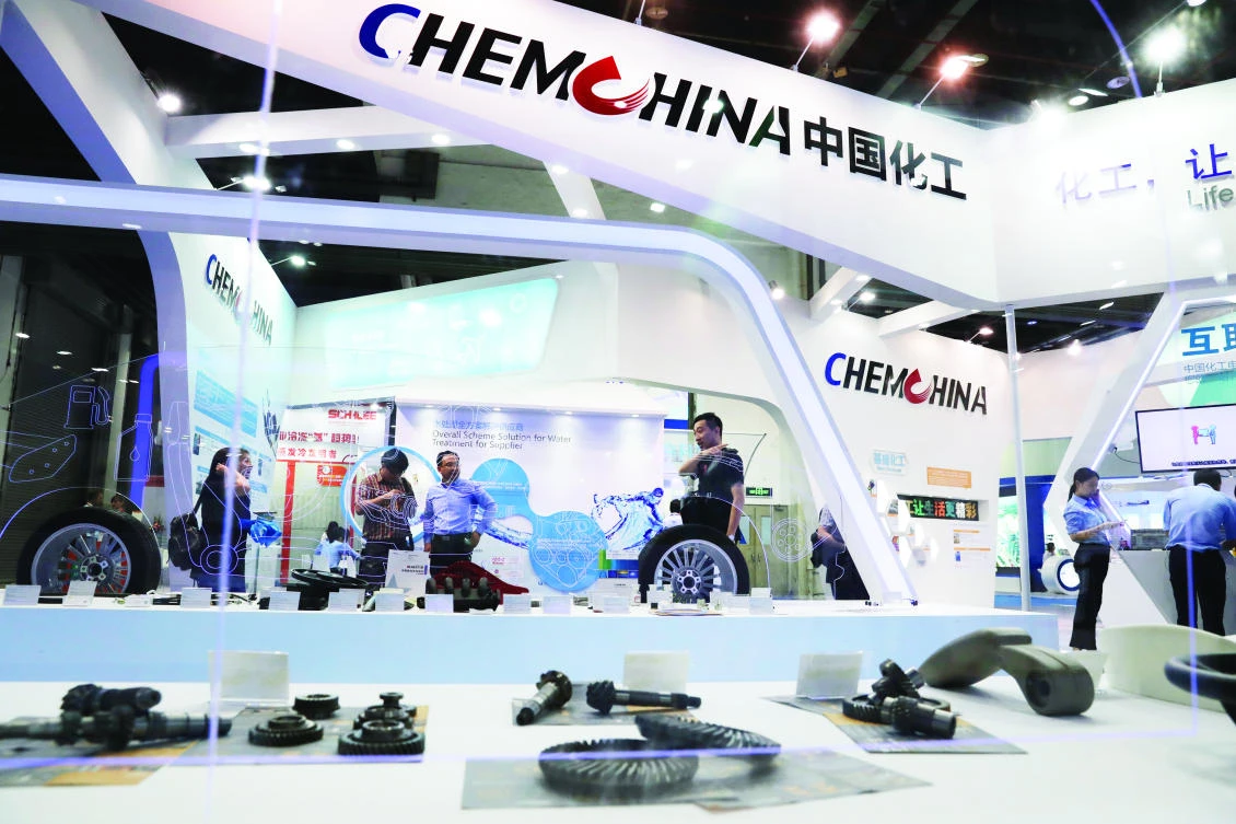 Chinese companies are engaged in a multibillion-dollar global buying spree to acquire technology and brands to improve
their competitive edge as explosive growth in their home economy slows. (AP)