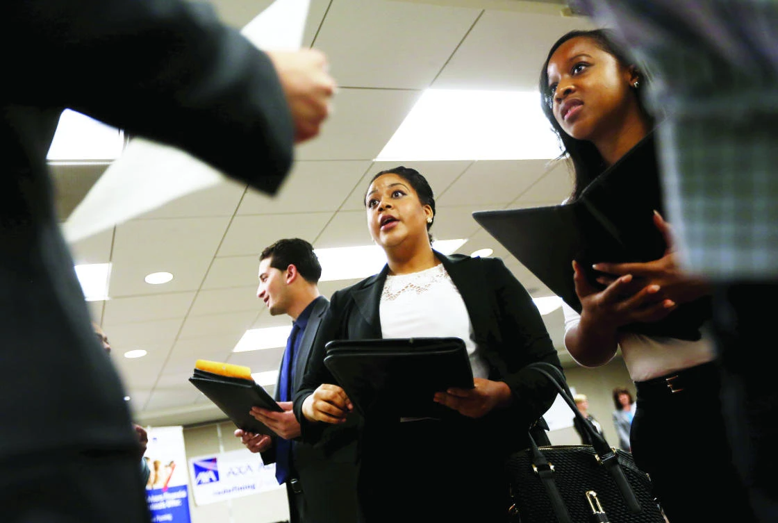 Robust job creation since mid-2016 has helped spur the Federal Reserve to raise its benchmark interest rate twice since December after a decade of near-zero rates. (Reuters)