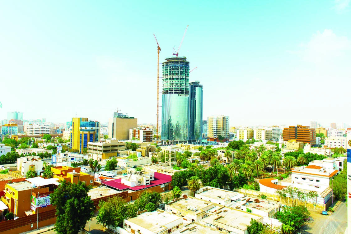 The luxurious residential development project will soon transform the skyline
of central Jeddah.