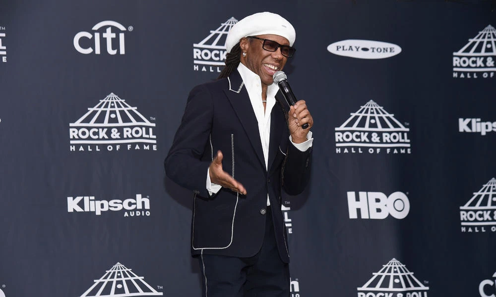 Inductee Nile Rodgers attends the Press Room of the 32nd Annual Rock & Roll Hall Of Fame Induction Ceremony at Barclays Center on April 7, 2017 in New York City. (Nicholas Hunt/Getty Images/AFP)
