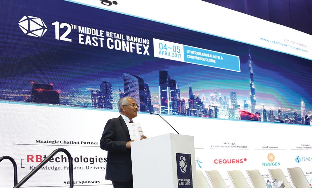 Akshaya Gaur, chairman of the conference and founder and CEO of Aayan Consulting.