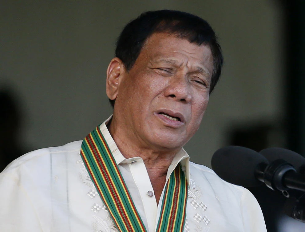 Philippine President Rodrigo Détente. (AP)