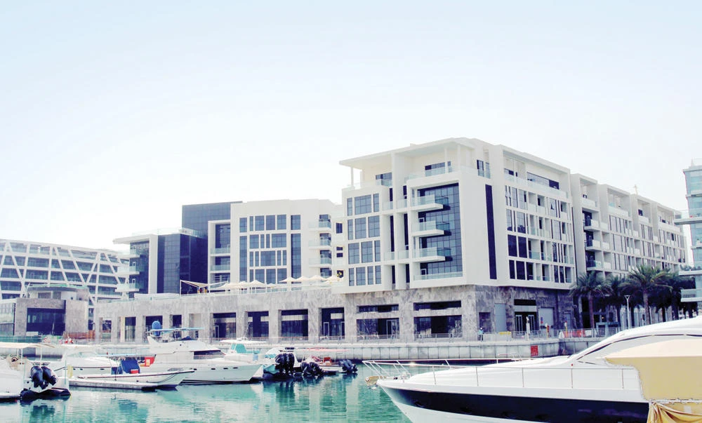 Many of the residences boast a marina view — complete with high ceilings and modern contemporary designs.