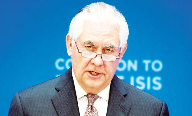 Secretary of State Rex Tillerson